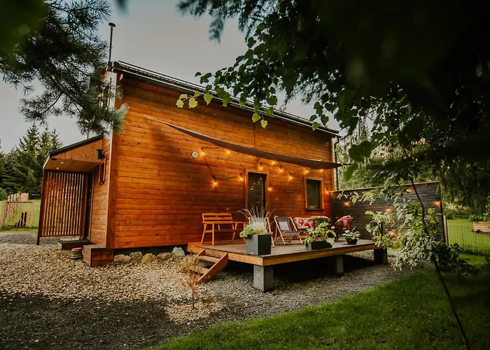 Ferienhaus Rower-narty-lezak - Caloroczne, Niezalezne, Taras, Grill, Zadaszone Jacuzzi, Ognisko, Duzy Teren, Blisko Las, Trasy Rowerowe Single-track, Piesze Wedrowki, Narty Świeradów-Zdrój